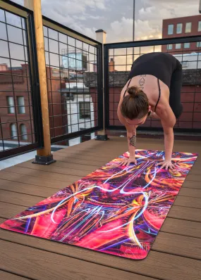 TRIPPING THE LIGHT FANTASTIC YOGA MAT