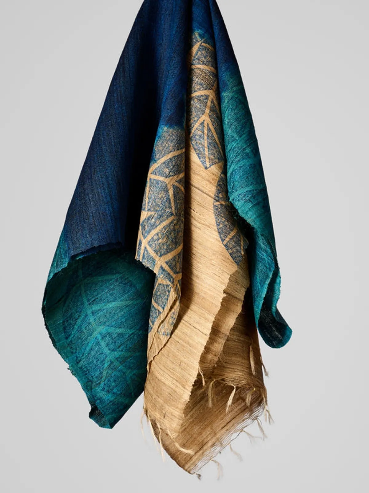 Tussar Silk Scarf Neel