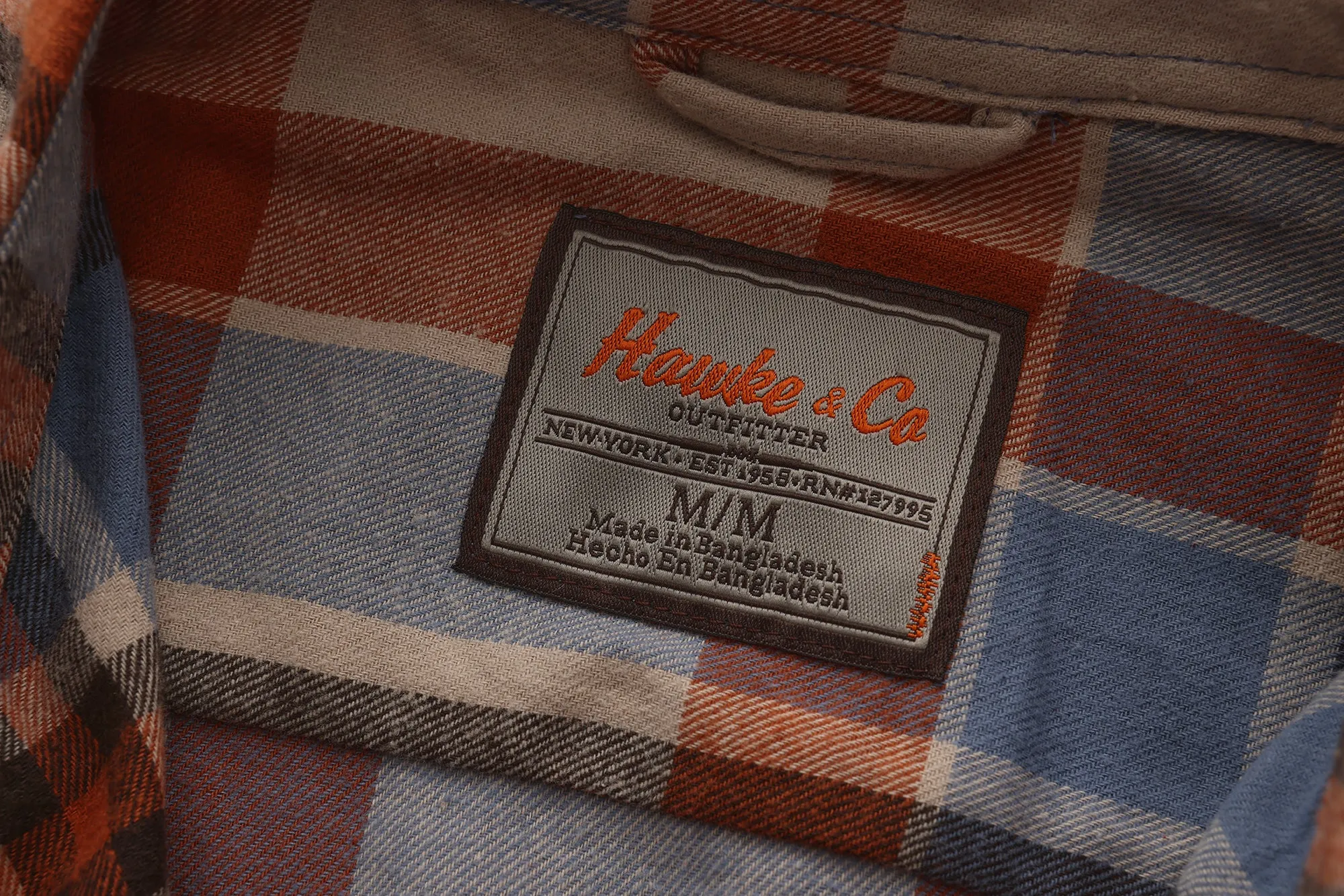 Unlined Flannel Shirt