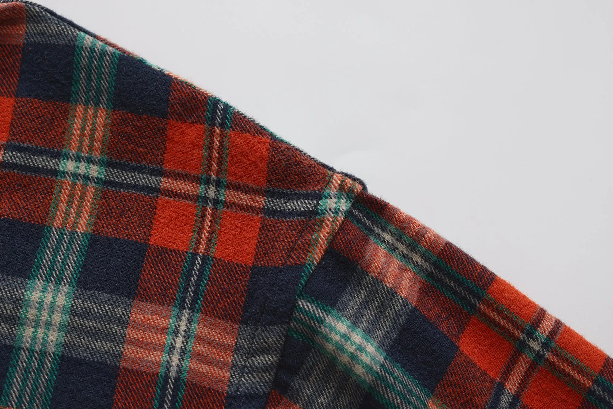 Unlined Flannel Shirt