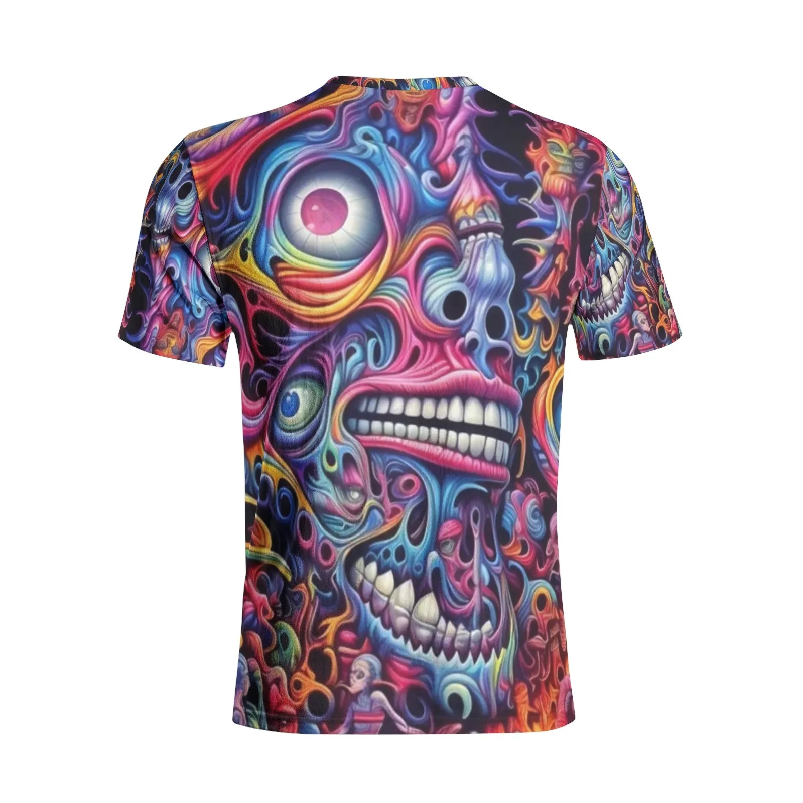 UR A WILD ONE Unisex All-Over Print Cotton T-shirt | ACIDMATH AI