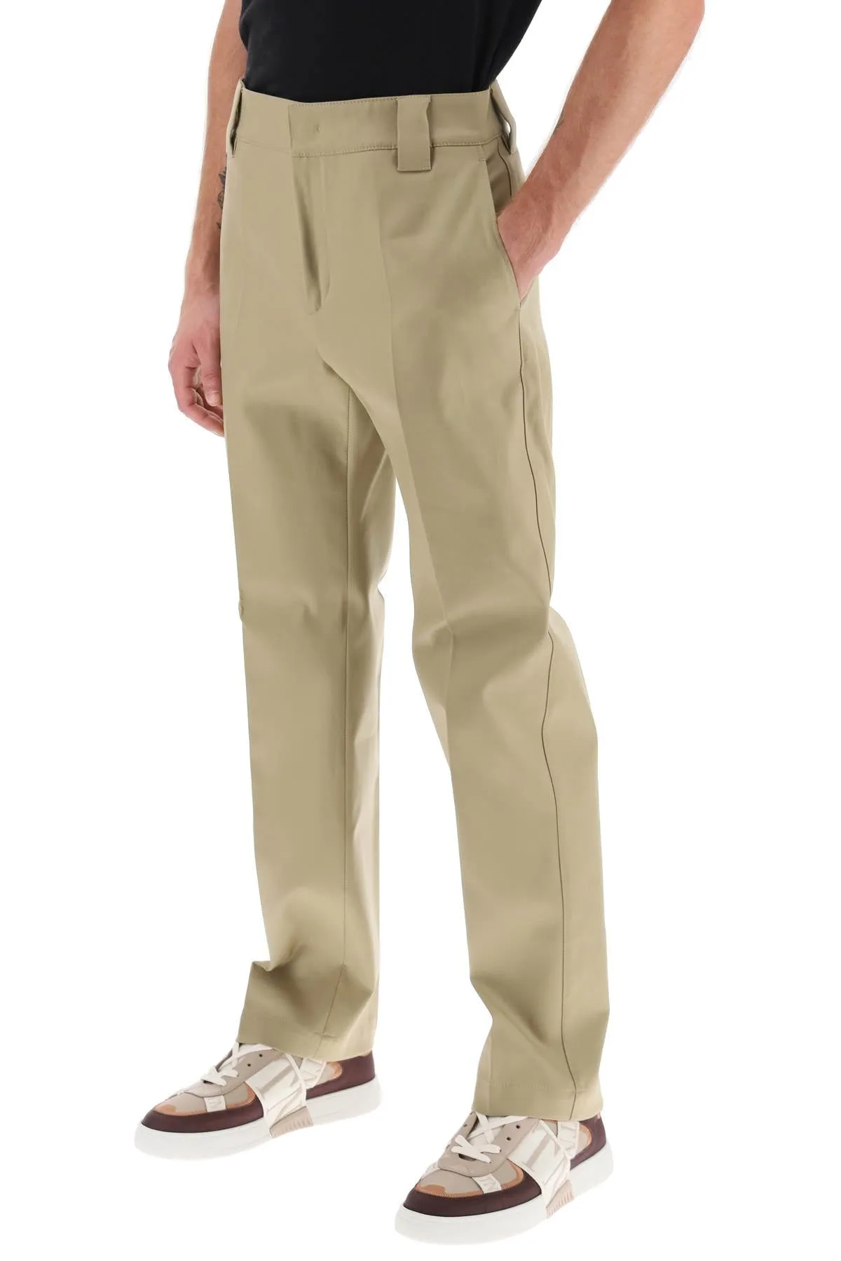 Valentino garavani cotton chino pants