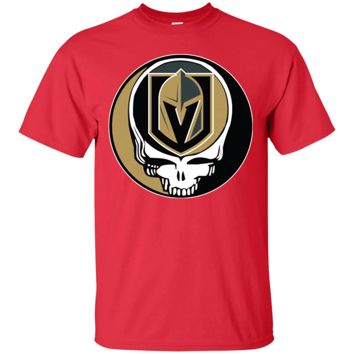 Vegas Golden Knights Grateful Dead Steal Your Face Hockey Nhl Shirts