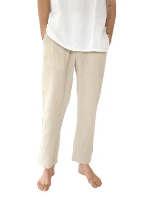 Warm Sand Unisex Organic Cotton Free Size Trousers