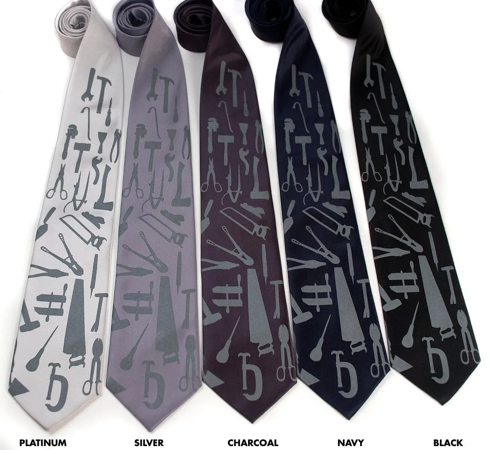 Weapons of Mass Construction Silk Necktie