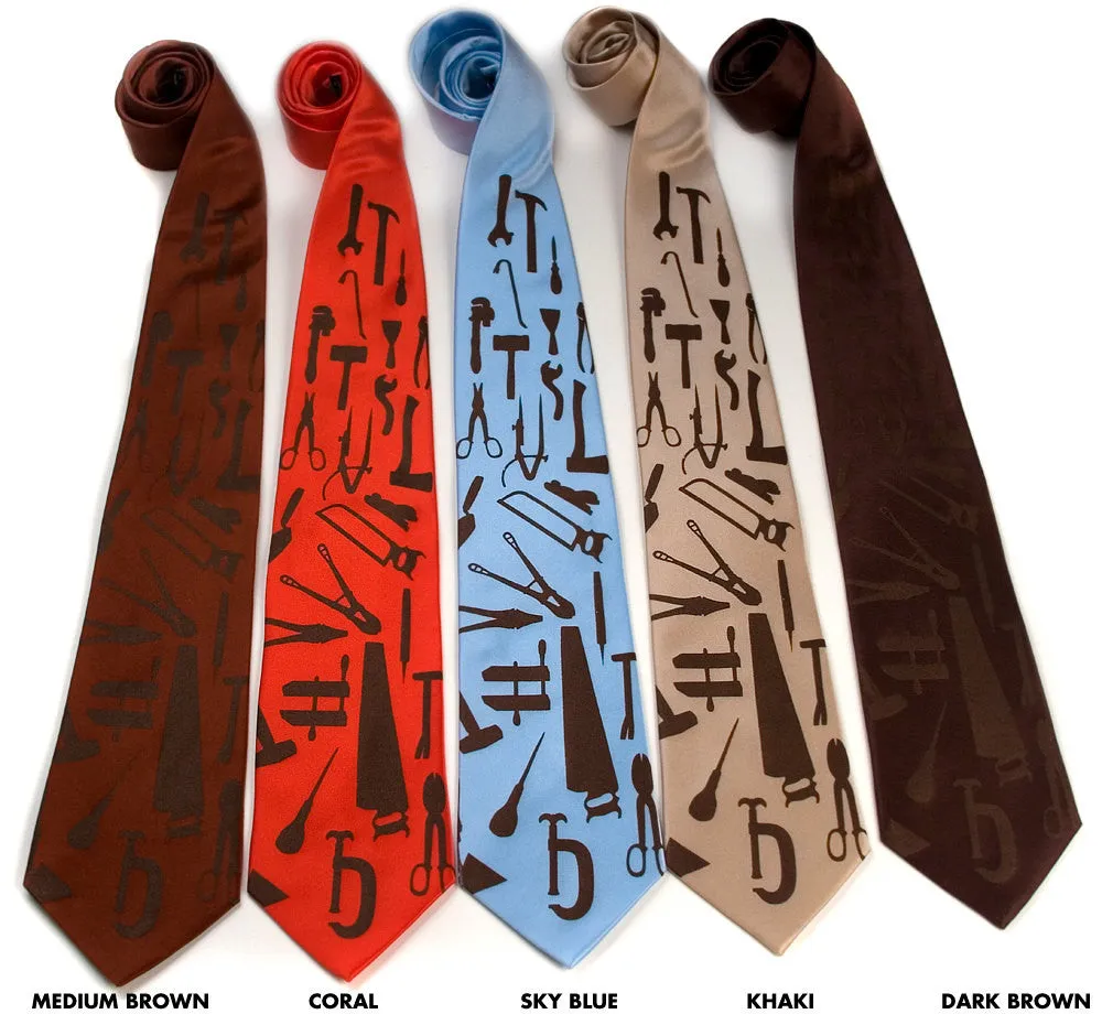 Weapons of Mass Construction Silk Necktie