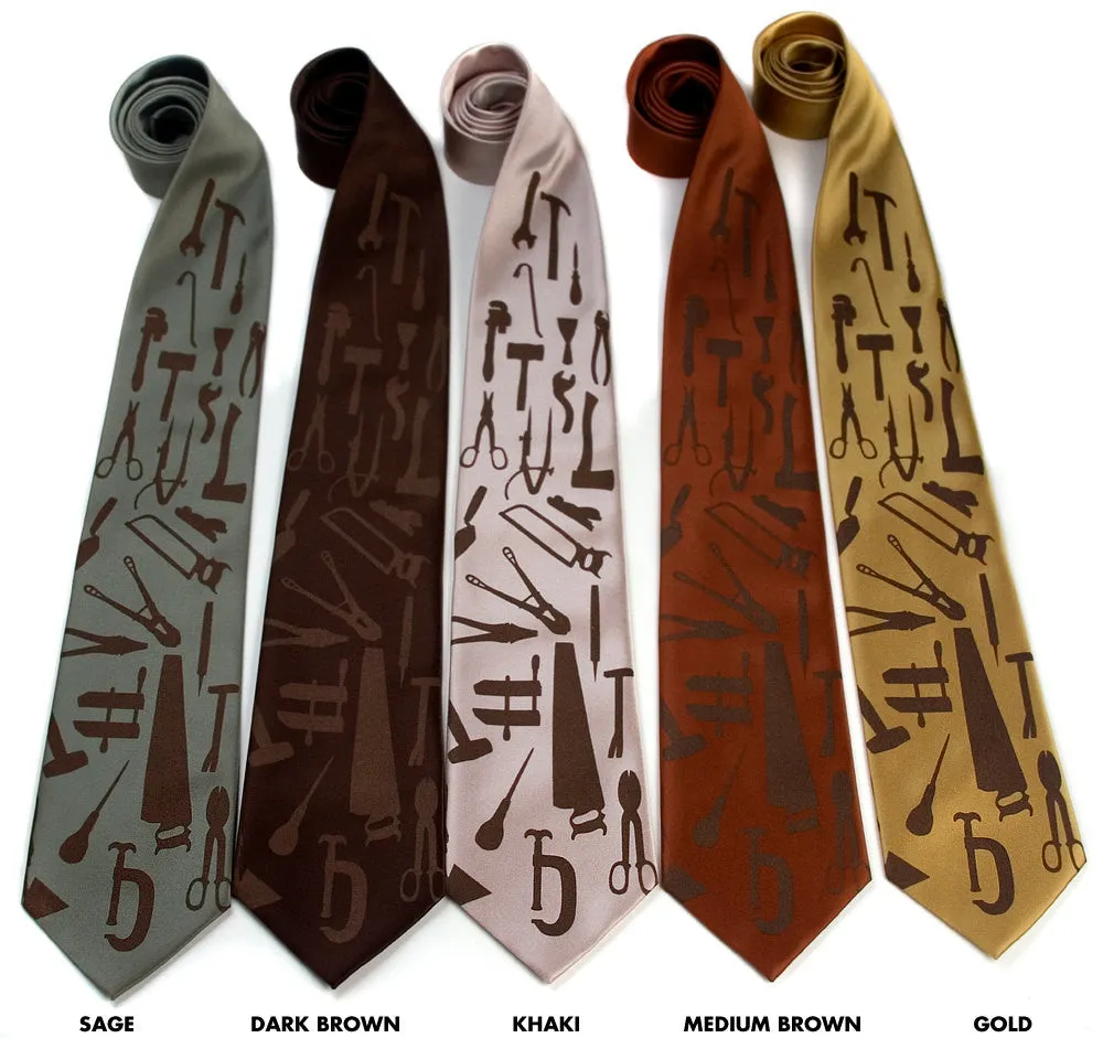 Weapons of Mass Construction Silk Necktie