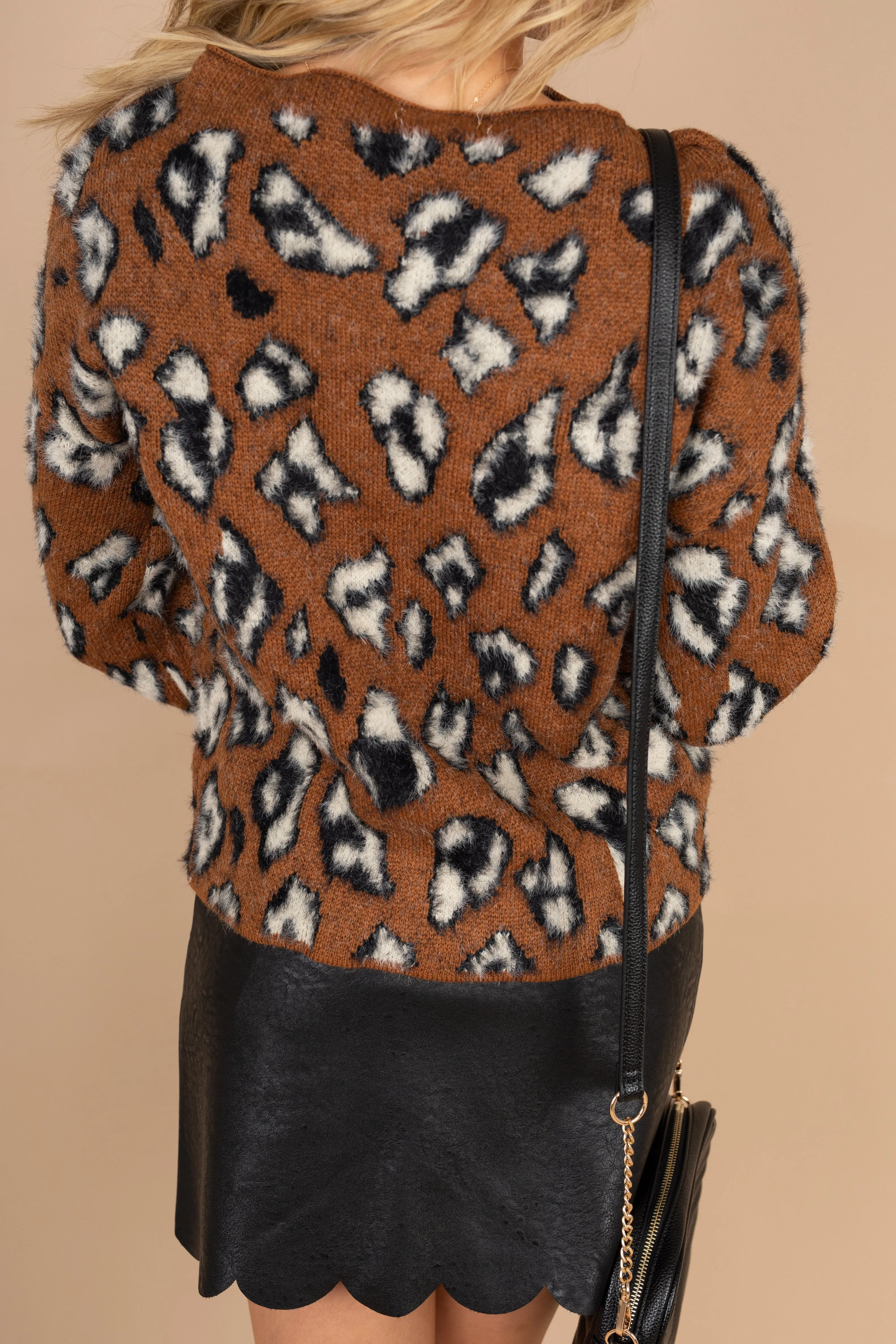 What You Need To Know Brown Leopard Sweater