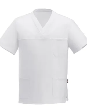 White Medical Tunic Short Sleeve