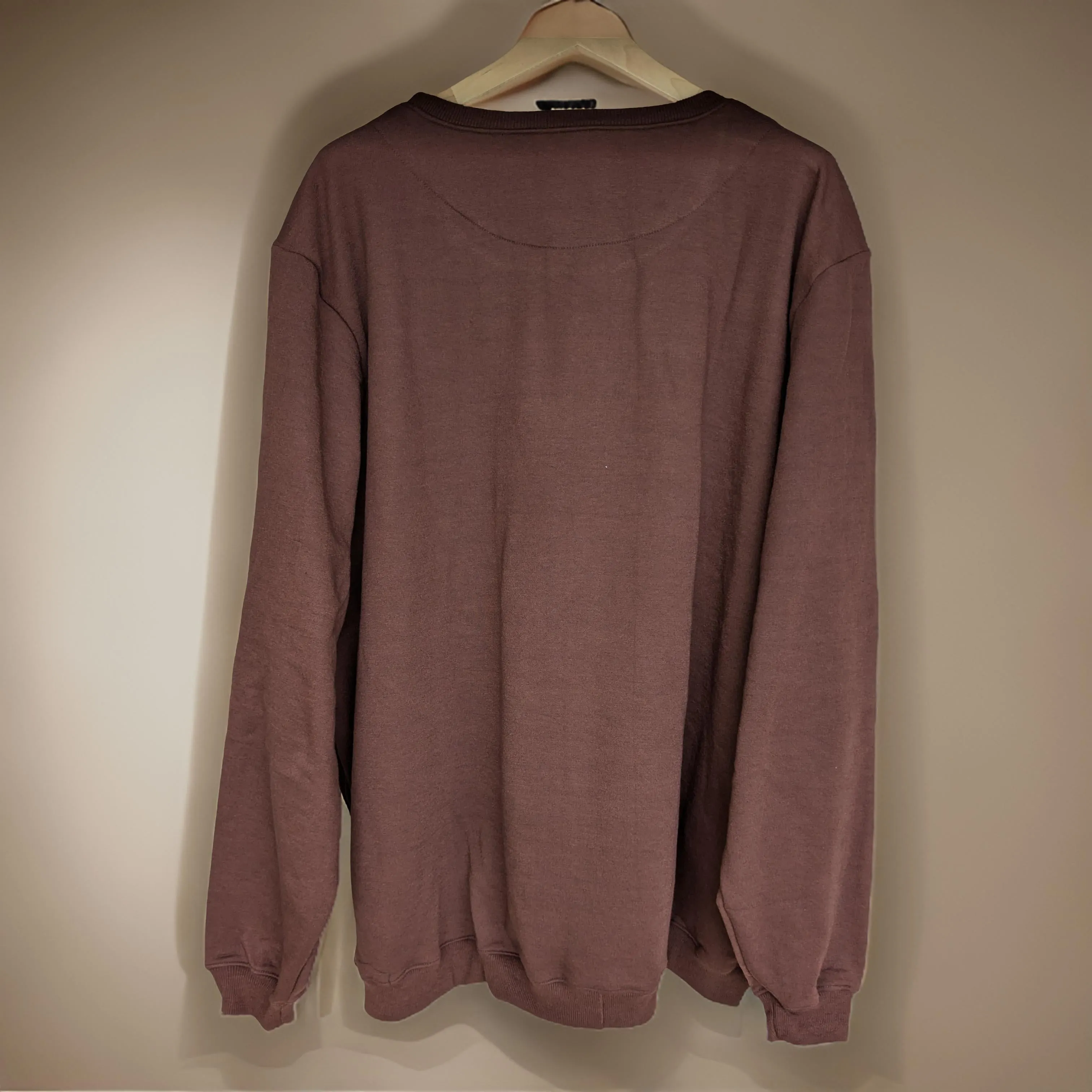 Winter Brown Fleece Sweatshirt