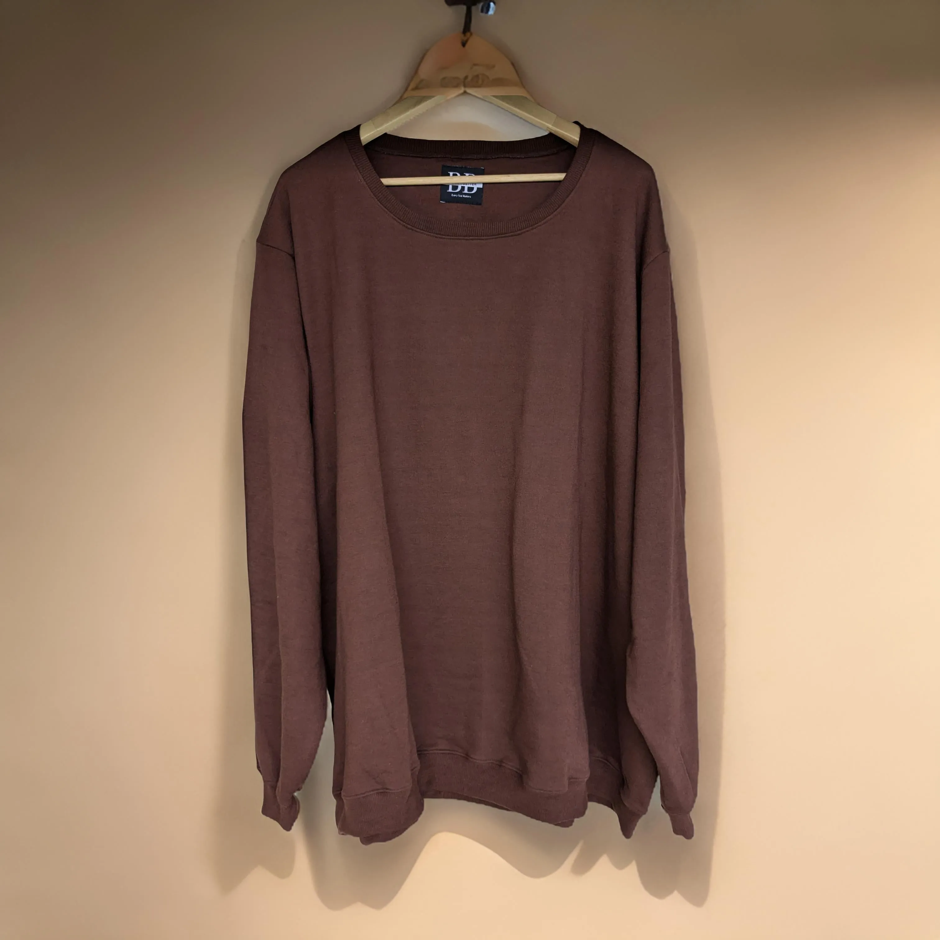 Winter Brown Fleece Sweatshirt