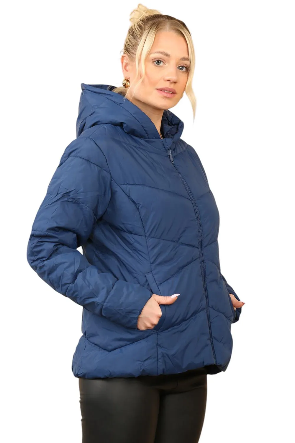 Womens Hooded Puffer Jacket