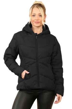 Womens Hooded Puffer Jacket