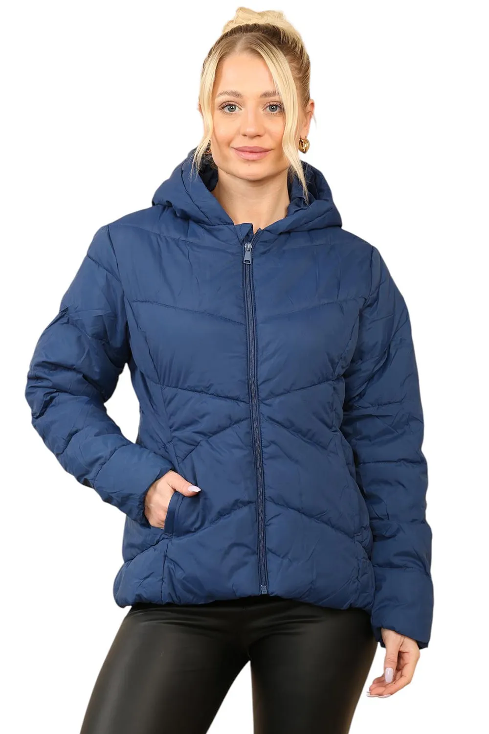 Womens Hooded Puffer Jacket