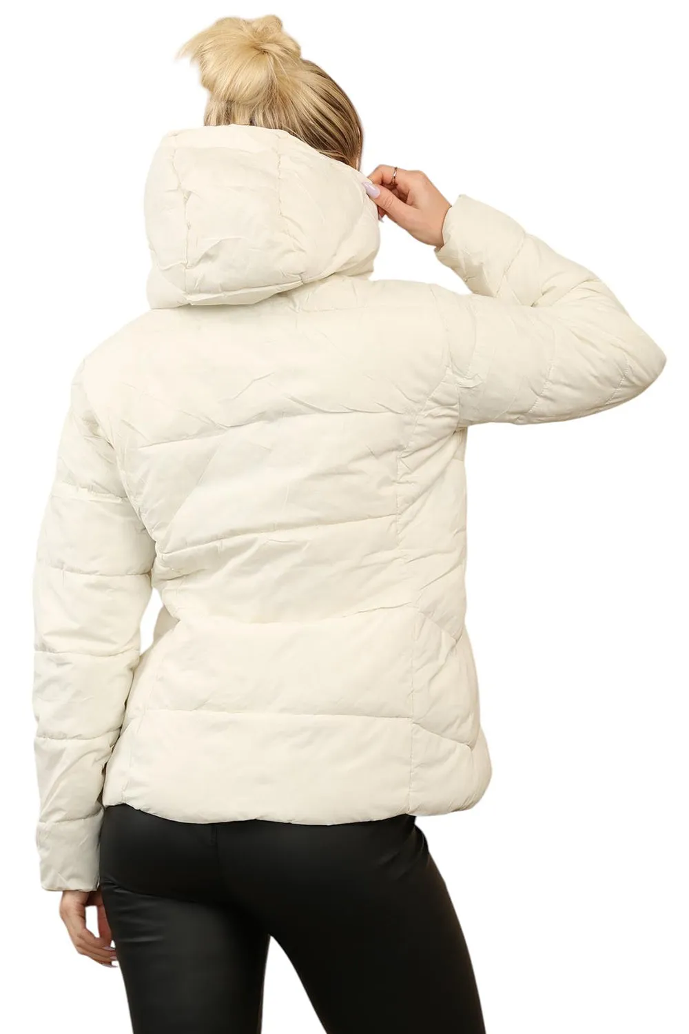 Womens Hooded Puffer Jacket