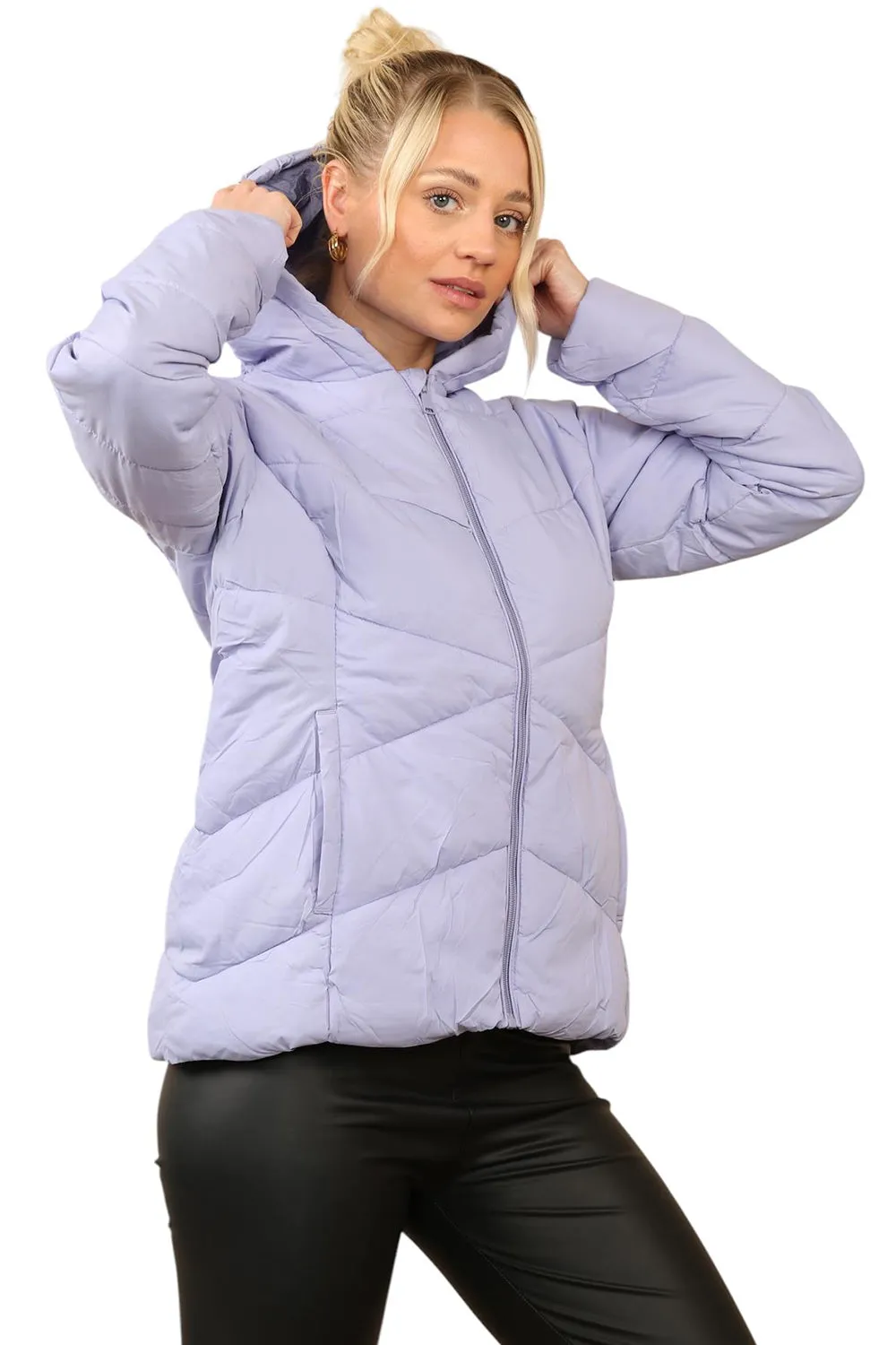 Womens Hooded Puffer Jacket