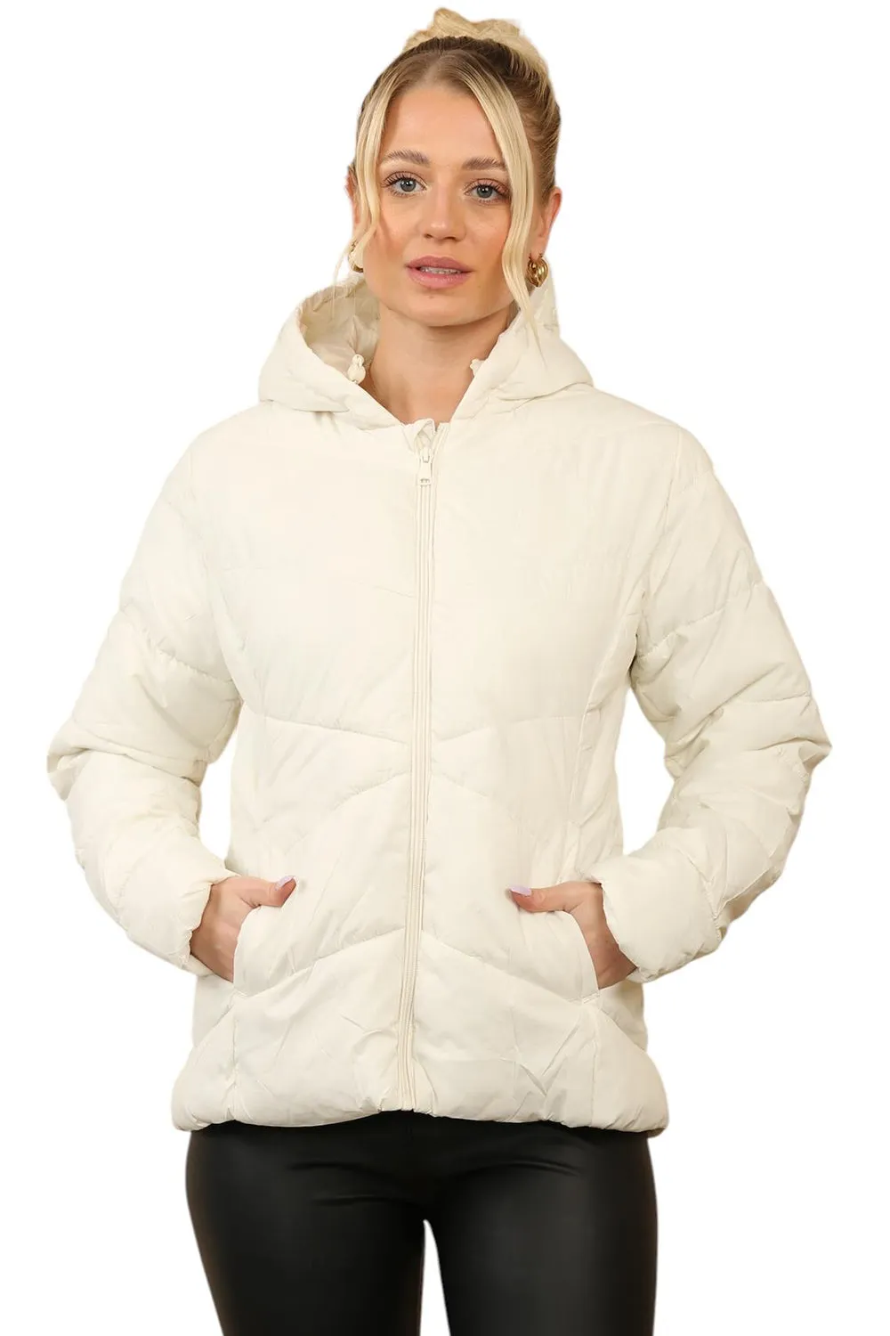 Womens Hooded Puffer Jacket