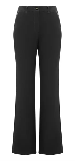 YAYING Triacetate Black Pants