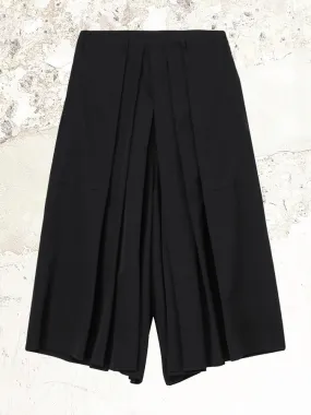 Yohji Yamamoto gabardine hakama trousers